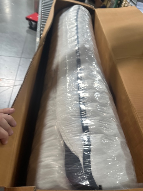 Photo 1 of ***PREVIOUSLY OPENED***
Ashley Furniture | Full Ashley Chime 12" Hybrid Mattress | White