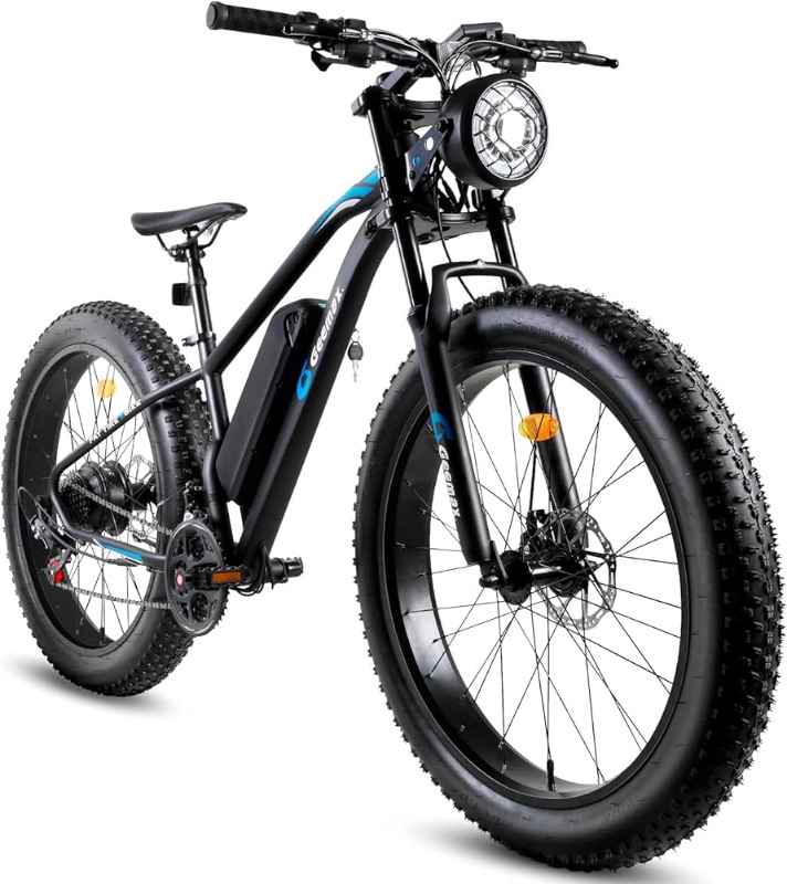 Photo 1 of ****STOCK PHOTO FOR REFERENCE ONLY***Electric Bike for Adults, 26" x 4.0 Fat Tire Ebike, 500W (Peak 750W) 36V 10.4Ah , 1000W Peak 1300W 48V 15.6Ah Lithium Battery Electric Bicycle, 21-Speed, Up to 35 , 50 Miles for Commuting, Beach, Snow