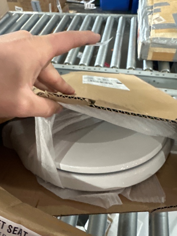 Photo 3 of American Standard Cadet Elongated Closed-Front Toilet Seat with Soft Close
