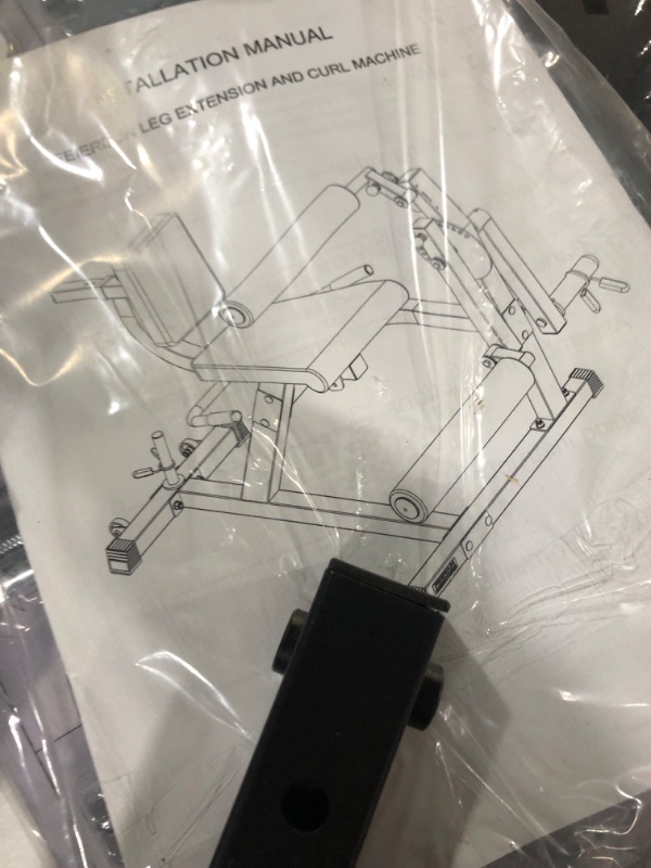 Photo 1 of FEIERDUN Adjustable Leg Extension and Curl Machine, Leg Extension Machine for Lower Body Workouts - Adjustable Leg Curl Machine, Home Gym Weight Machine