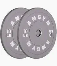 Photo 1 of ***STOCK PHOTO FOR REFERENCE*** Barbell Gray Olympic Cast Iron Weight Plate, 25 lb