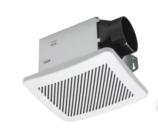 Photo 1 of (READ FULL POST) Utilitech 1.5-Sone 100-CFM White Bathroom Fan with Humidity Sensor, ENERGY STAR