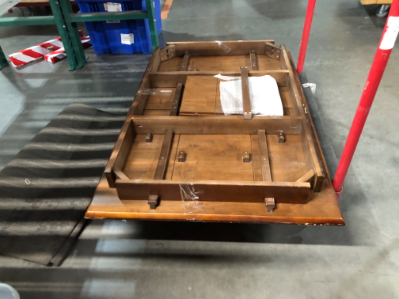 Photo 1 of ***USED - DAMAGED - MISSING PARTS - SEE COMMENTS***
32"x48" Shaker Style Extendable Dining Table - International Concepts