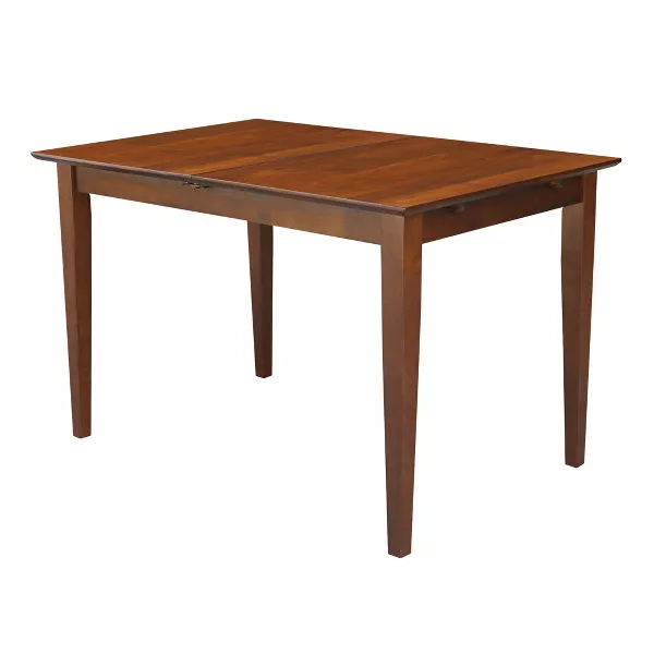 Photo 1 of ***USED - DAMAGED - MISSING PARTS - SEE COMMENTS***
32"x48" Shaker Style Extendable Dining Table - International Concepts