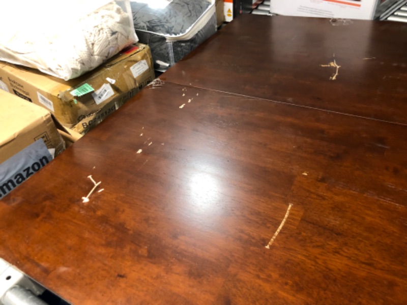 Photo 1 of ***USED - DAMAGED - MISSING PARTS - SEE COMMENTS***
32"x48" Shaker Style Extendable Dining Table - International Concepts