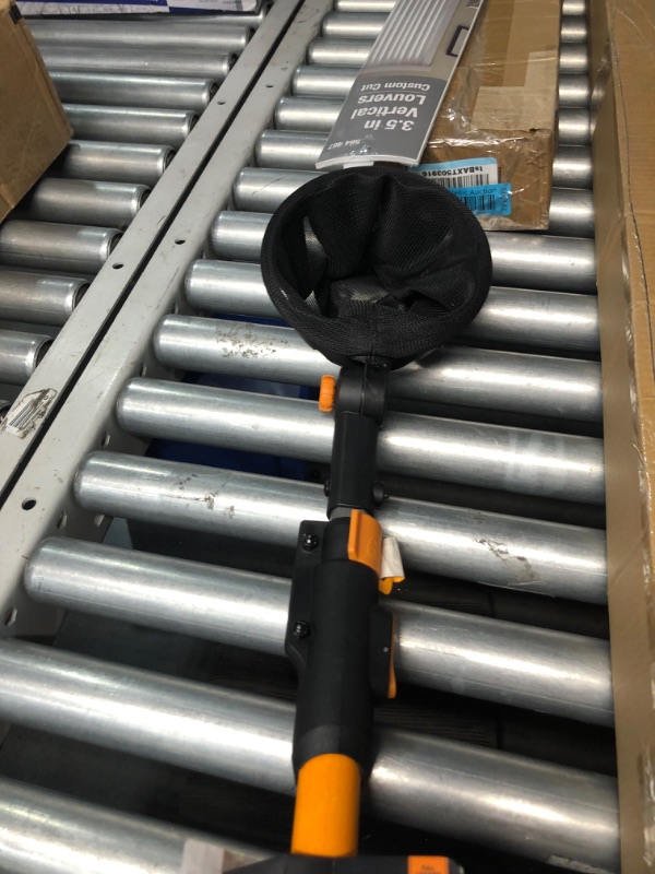 Photo 3 of ***USED - DIRTY - NO PACKAGING***
Fiskars Extendable Fruit Picker Tool - 7'-12' Extendable Handle - Fruit Harvester Tool - Yard and Garden Tools - Black/Orange