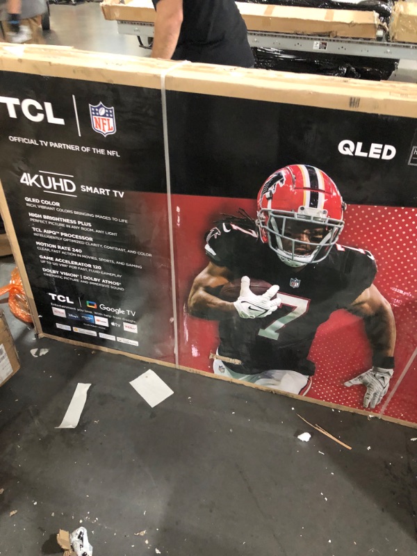 Photo 2 of ***FACTORY SEALED***
TCL 75-Inch Q65 QLED 4K UHD Smart TV with Google TV (75Q651G, 2024 Model) Dolby Vision, Dolby Atmos, HDR Pro+, Game Accelerator Enhanced Gaming, Voice Remote, Works with Alexa, Streaming Television