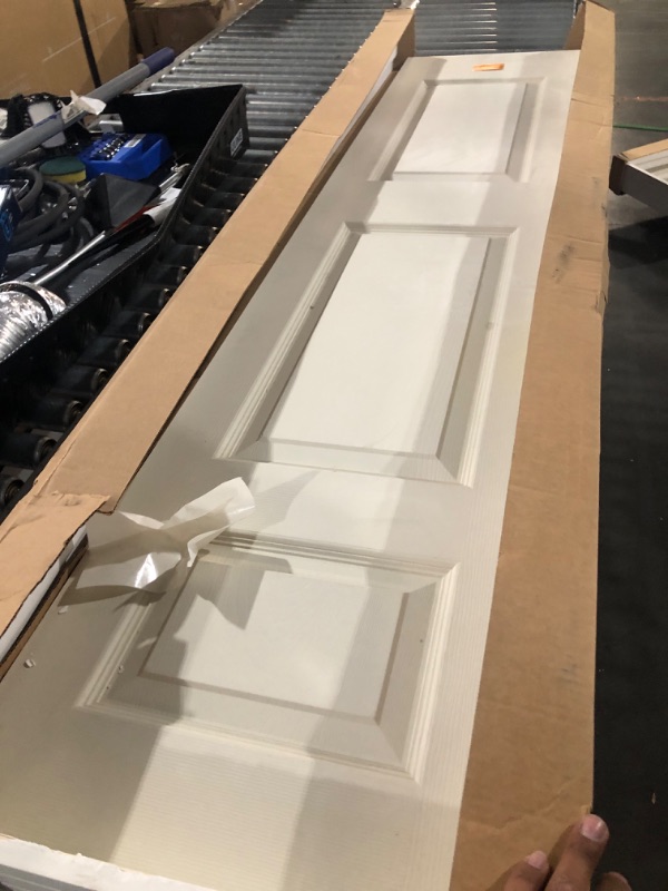 Photo 2 of ***STOCK PHOTO FOR REFERENCE***  Monroe Primed Left-Hand Smooth Solid Core Molded Composite MDF Single Prehung Interior Door