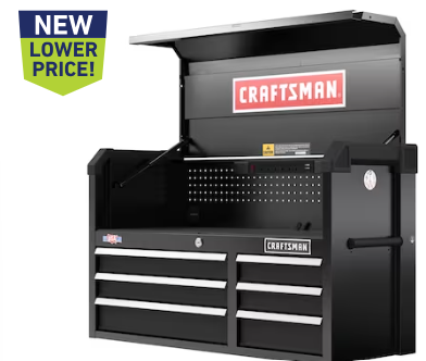 Photo 1 of ***NONREFUNDABLE - THIS SALE FINAL -  PARTS ONLY - SEE COMMENTS***
CRAFTSMAN 2000 Series 40.5-in W x 24.7-in H 6-Drawer Steel Tool Chest (Black)