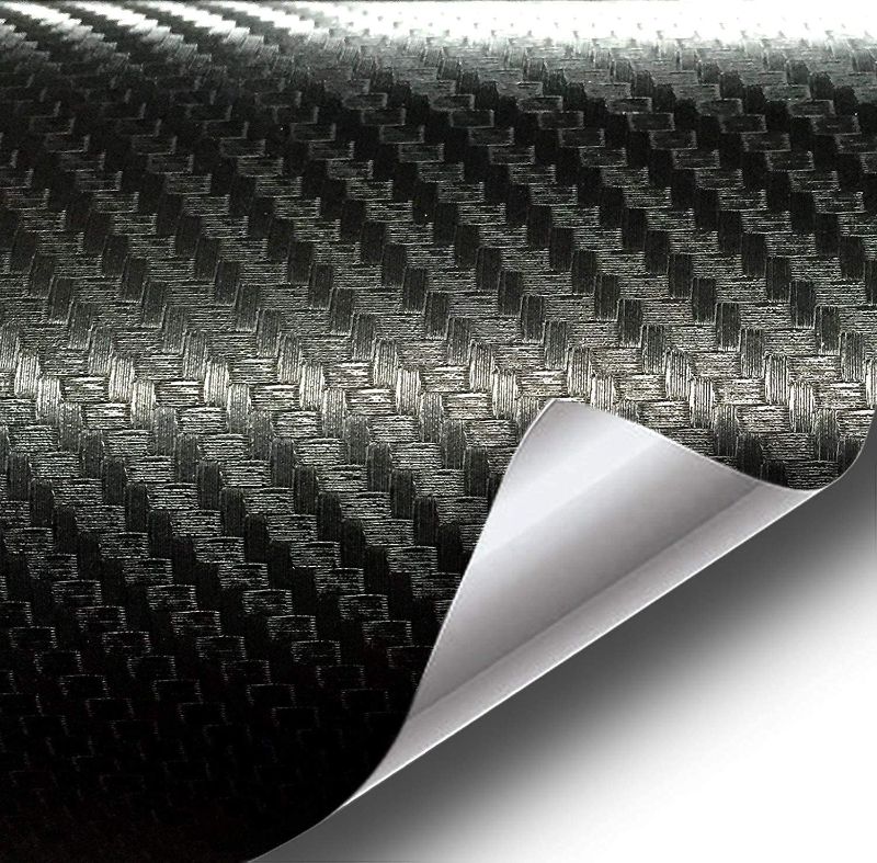 Photo 1 of 
VVIVID® XPO Black Carbon Fiber Car Wrap Vinyl Roll with Air Release Technology (4ft x 5ft)