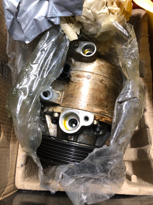 Photo 2 of **FOR PARTS ONLY - MOST LIKELY NON-FUNCTIONING**
A-Premium Air Conditioner AC Compressor with Clutch 