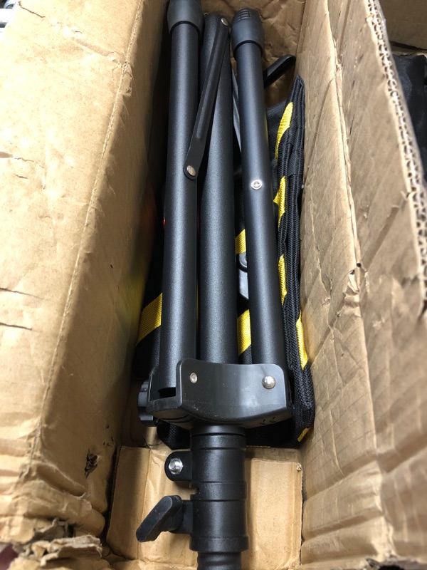 Photo 1 of ***USED - INCOMPLETE - MISSING PARTS - UNABLE TO VERIFY FUNCTIONALITY***
Coliflor T-Shape Portable Backdrop Stand, 6.5x3.2ft Adjustable Photo Background