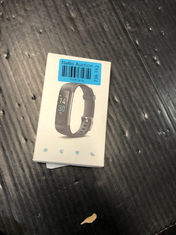 Photo 3 of **MISSING CHARGER UNABLE TO TEST**ENGERWALL Fitness Tracker with Step Counter/Calories/Stopwatch, Activity Tracker with Heart Rate Monitor, IP68, Health Tracker with Sleep Tracker, Smartwatch, Pedometer Watch for Women Men Kids