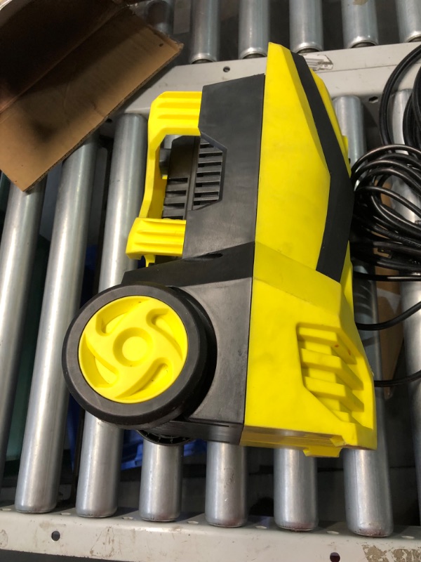 Photo 1 of ***USED - MISSING NUMEROUS PARTS - SEE COMMENTS***
Electric Pressure Washer, 4200PSI Max 2.8 GPM Power Washer with 20FT Hose, 35FT Cord, 4 Nozzles Foam Cannon High Pressure Washer for Car Patio Garden (Yellow)