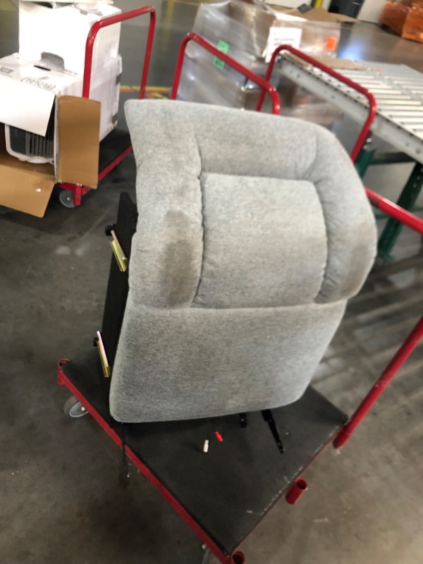 Photo 5 of ***BASE ONLY - SEE COMMENTS***
Infinite Position Okin Motor Up to 350 LBS Power Lift Recliner Chair for Elderly, Heavy Duty Motion Mechanism with 8-Point Vibration Massage and Lumbar Heating, USB Charging Port, Cup Holders (Grey)