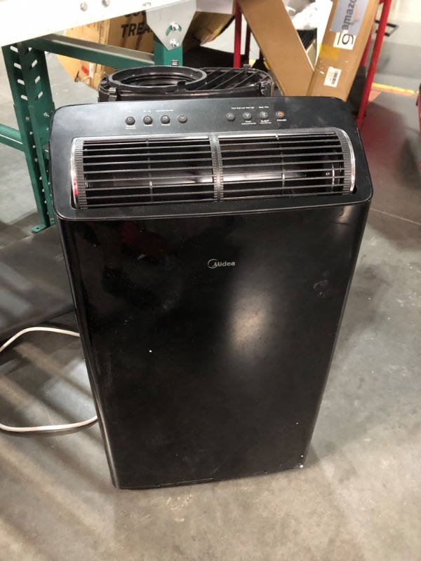 Photo 6 of ***DAMAGED - MISSING PARTS - NO PACKAGING - SEE COMMENTS***
Midea Duo 14,000 BTU (12,000 BTU SACC) High Efficiency Inverter, Ultra Quiet Portable Air Conditioner, Cools up to 550 Sq. Ft., Works with Alexa/Google Assistant, Includes Remote Control & Window