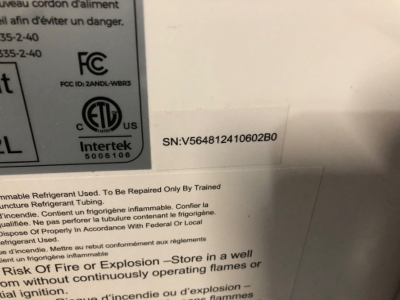 Photo 8 of ***NONREFUNDABLE - THIS SALE FINAL -  PARTS ONLY - SEE COMMENTS***
Renogy 14,000 BTU Portable Air Conditioners with Smart WiFi Enabled, Cooling, Dehumidifier, Fan & Sleep Modes 4-in-1 Portable AC w/Remote Control & Window Kit, Cools Up To 700 sq. ft, 1-24