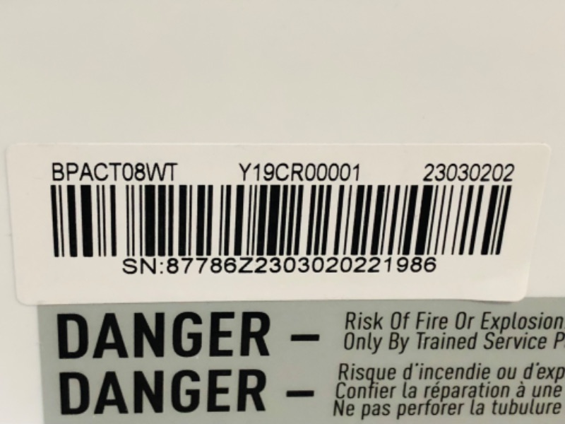 Photo 9 of ***USED - MISSING PARTS - UNTESTED - SEE COMMENTS***
BLACK+DECKER 10,000 BTU Portable Air Conditioner up to 450 Sq.Ft. with Remote Control,White White 1 Count (Pack of 1)