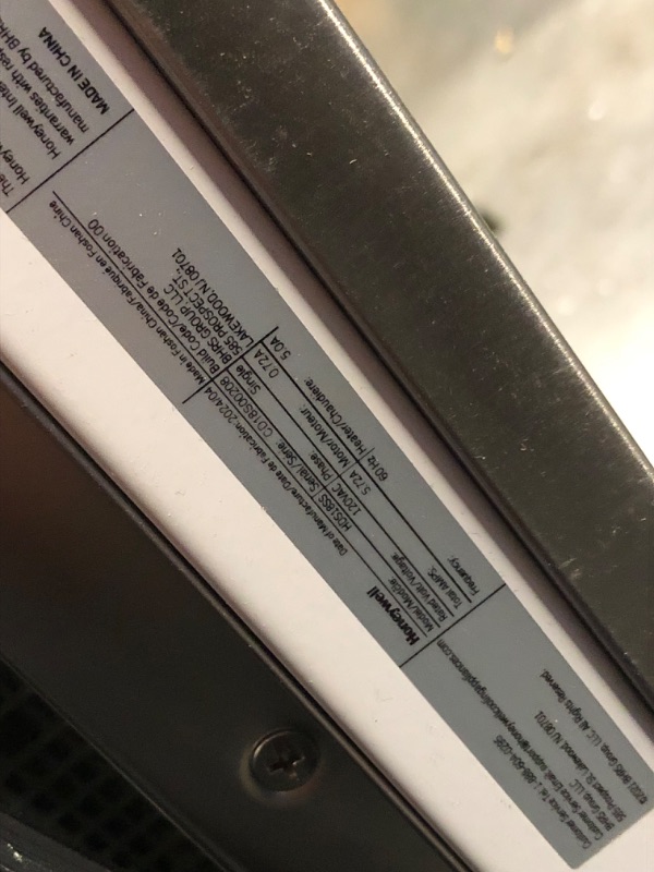 Photo 3 of ***USED - MAJOR DAMAGE - NO PACKAGING - LIKELY MISSING PARTS - SEE PICTURES***
Honeywell 18 Inch Dishwasher with 8 Place settings, 6 Washing Programs, Stainless Steel Tub, UL/Energy Star- Stainless Steel