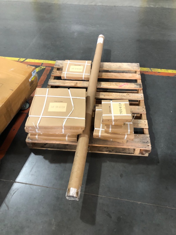 Photo 3 of *** PALLET TRUCK/TRAILER PICKUP ONLY***
BalanceFrom Cast Iron Olympic Weight Including 7FT Olympic Barbell and Clips 300-Pound Set (255 Pounds Plates + 45 Pounds Barbell) Multiple Packages
