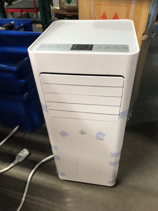 Photo 4 of ***USED - MISSING PARTS - UNTESTED - SEE COMMENTS***
8,000 BTU Portable Air Conditioners Up to 300 Sq.Ft, Portable AC for Room with Remote Control, Built-in Dehumidifier, Fan, Easy Window Installation Kit 8000 BTU