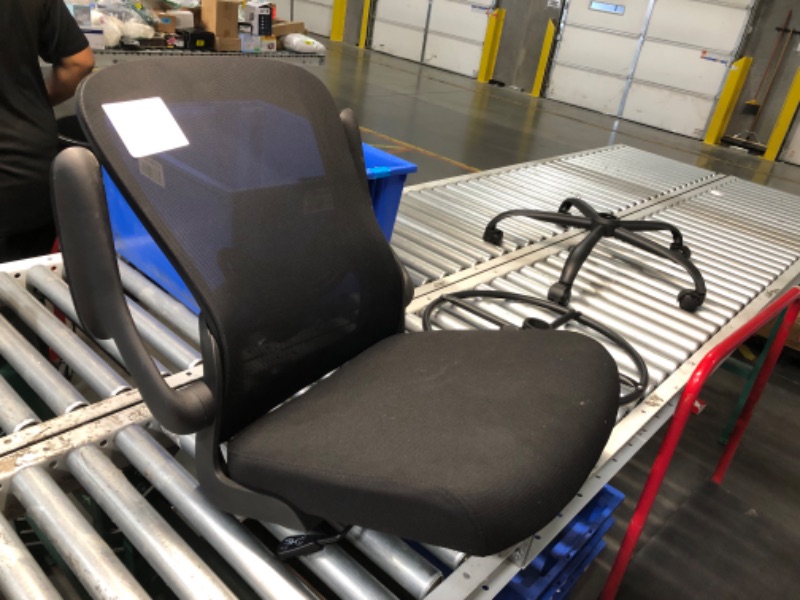 Photo 5 of ***USED - MISSING CYLINDER THAT CONNECTS PIECES TOGETHER - SEE PICTURES - NO PACKAGING OR HARDWARE***
ErGear Drafting Chair, Standing Desk Chair with Flip-Up Armrests, High Desk Chair Adjustable Height, Ergonomic Tall Office Chair with Lumbar Support and 