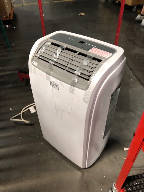 Photo 7 of ***USED - DAMAGED - UNTESTED - SEE COMMENTS***
BLACK+DECKER 12,000 BTU Portable Air Conditioner up to 550 Sq.Ft. with Remote Control, White