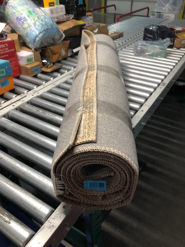 Photo 1 of ***USED - DIRTY - NO PACKAGING***
Loloi II Skye Collection SKY-13 Natural/Sand 7'-6" x 9'-6", .13" Thick,Area Rug,Soft,Durable,Vintage Inspired,Distressed,Low Pile,Non-Shedding,Easy Clean,Printed,Living Room Rug