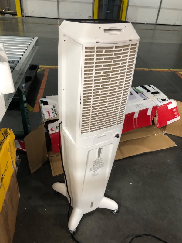 Photo 6 of ***USED - NO PACKAGING - DOESN'T POWER ON - UNABLE TO TROUBLESHOOT - SEE PICTURES***
Honeywell Indoor Portable Evaporative Tower Air Cooler with Fan & Humidifier, Washable Dust Filter & Remote Control, TC50PEU, White 53.6"