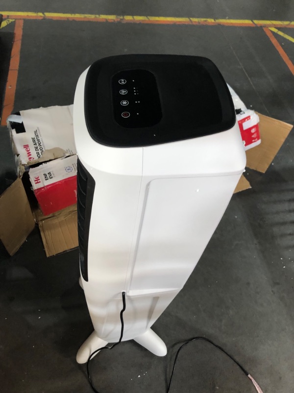 Photo 4 of ***NONREFUNDABLE - THIS SALE FINAL -  PARTS ONLY - SEE COMMENTS***
Honeywell Indoor Portable Evaporative Tower Air Cooler with Fan & Humidifier, Washable Dust Filter & Remote Control, TC50PEU, White 53.6"