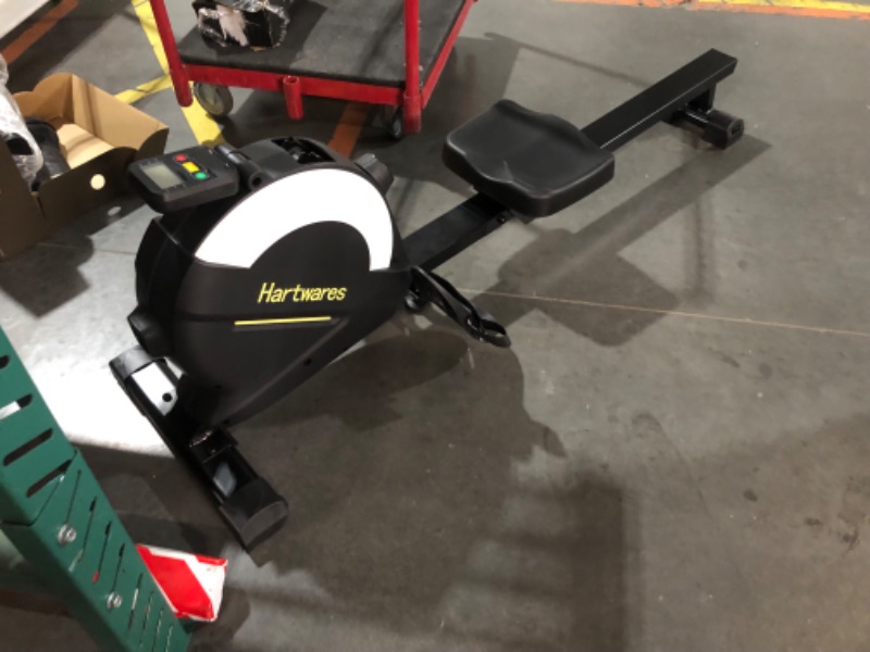 Photo 6 of ***MISSING PARTS - NO PACKAGING - SEE COMMENTS***
Rowing Machines for Home,Hartwares Magnetic Rowing Machine with 77lbs High Resistance Rowing Machine,16 Levels of Quiet Resistance,Rower Machine for Home Row Machine,App Compatible,LCD Monitor