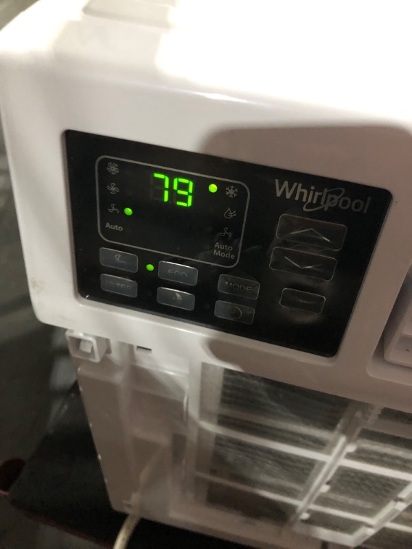 Photo 3 of ***DAMAGED - NO PACKAGING - UNTESTED - SEE COMMENTS***
Whirlpool 15,000 BTU 115V Window Air Conditioner Cools 700 Sq. Ft. with ENERGY STAR and Remote in White