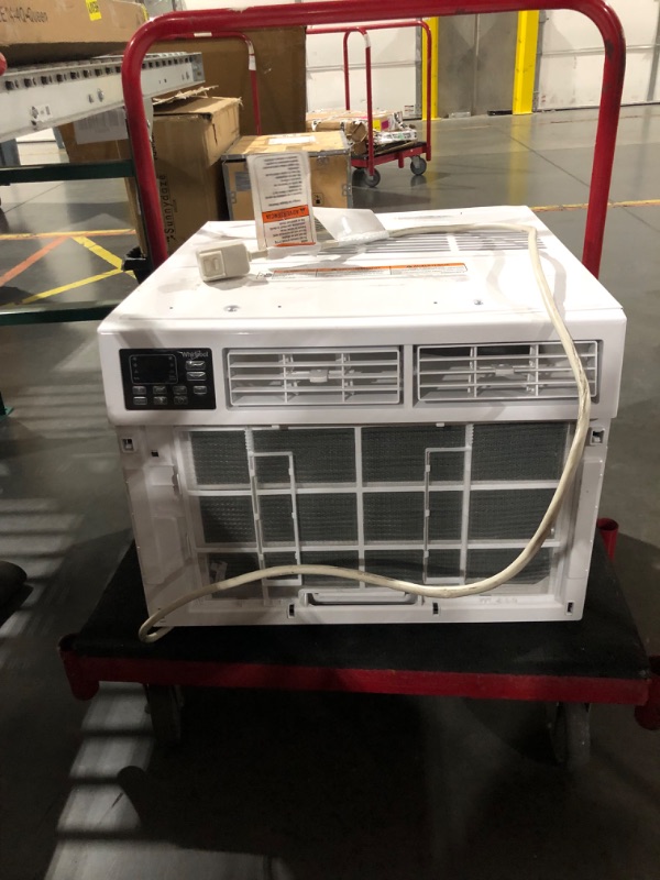 Photo 1 of ***NON-REFUNDABLE, PARTS ONLY***
Whirlpool 15,000 BTU 115V Window Air Conditioner Cools 700 Sq. Ft. with ENERGY STAR and Remote in White