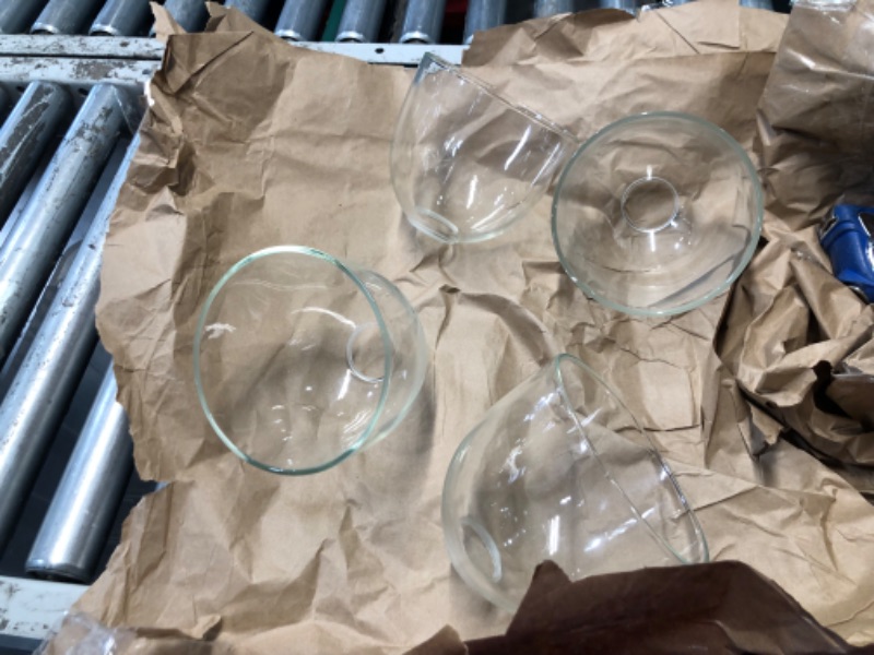 Photo 1 of ***USED AND DIRTY - NO BULBS - SEE PICTURES***
Home Decorator 37.5 Evelyn Mate Black Bathroom Vanity Light with Glass Shades
