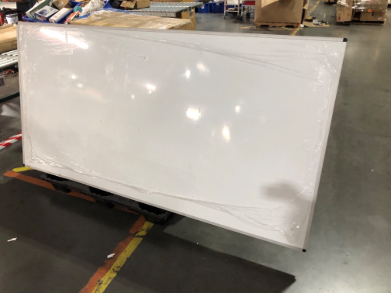 Photo 9 of ***DAMAGED - NO PACKAGING - SEE COMMENTS***
VIZ-PRO Dry Erase Board/Whiteboard, 96 x 48 Inches, Wall Mounted Board for School Office and Home 8' x 4', Pack of 2