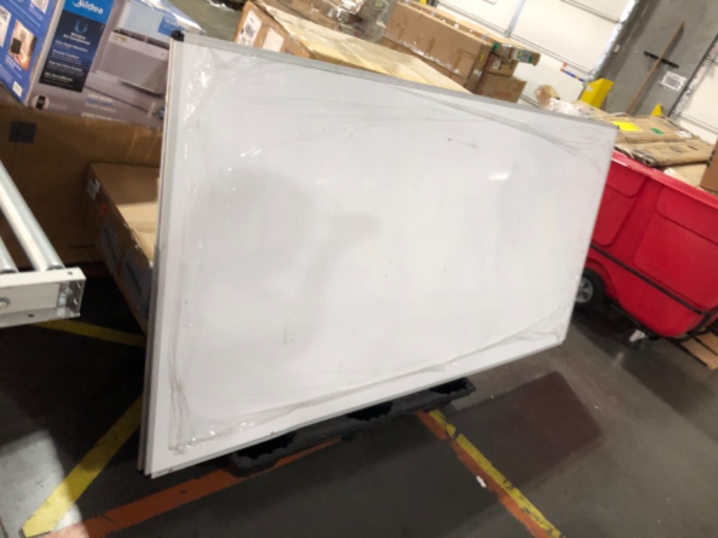 Photo 11 of ***DAMAGED - NO PACKAGING - SEE COMMENTS***
VIZ-PRO Dry Erase Board/Whiteboard, 96 x 48 Inches, Wall Mounted Board for School Office and Home 8' x 4', Pack of 2