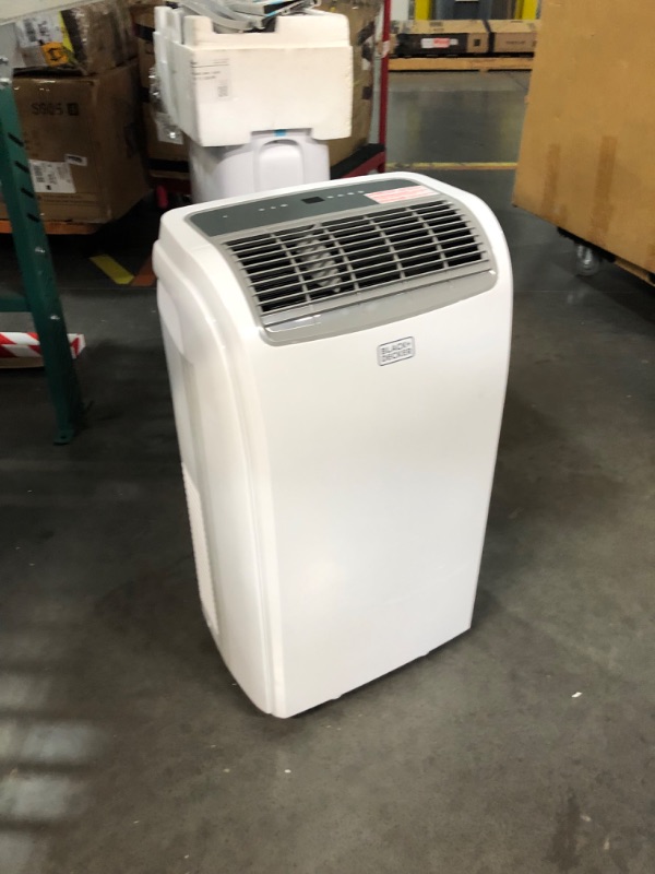 Photo 4 of ***USED - MISSING PARTS - SEE COMMENTS***
BLACK+DECKER 8,000 BTU Portable Air Conditioner up to 350 Sq.Ft.with Remote Control, White