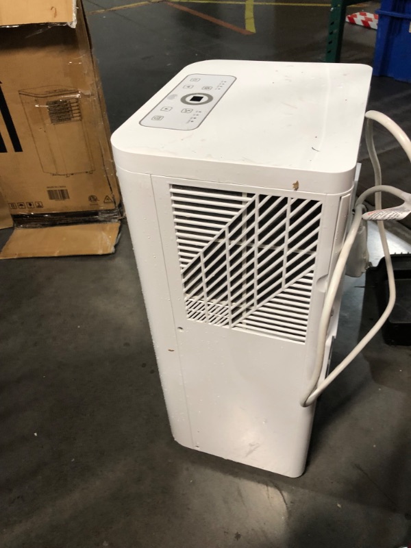 Photo 9 of ***USED - DIRTY - POWERS ON - UNABLE TO TEST FURTHER - SEE PICTURES - NO PACKAGING***
Joy Pebble 10000 BTU Portable Air Conditioners, 4 Modes portable AC with Cooling, Fan, Dehumidifier & Sleep Mode, Cooling up to 450 Sq.Ft. with 24H Timer/Digital Display