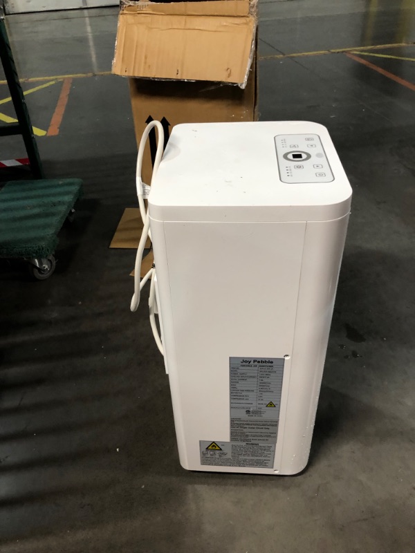 Photo 8 of ***USED - DIRTY - POWERS ON - UNABLE TO TEST FURTHER - SEE PICTURES - NO PACKAGING***
Joy Pebble 10000 BTU Portable Air Conditioners, 4 Modes portable AC with Cooling, Fan, Dehumidifier & Sleep Mode, Cooling up to 450 Sq.Ft. with 24H Timer/Digital Display