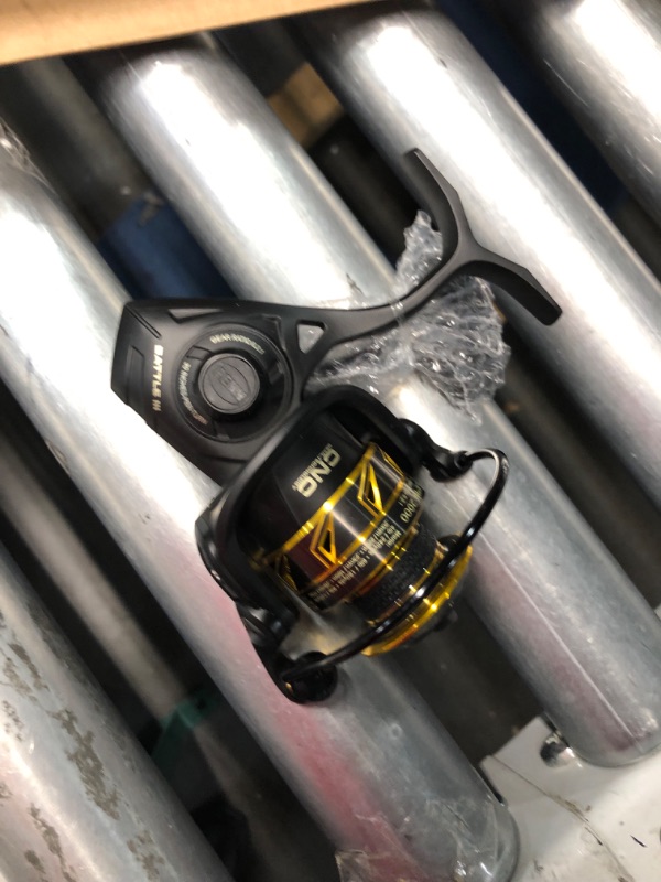 Photo 1 of ***USED - LIKELY MISSING PARTS - UNABLE TO VERIFY FUNCTIONALITY***
PENN Battle® III Spinning Reel, 2000 Reel Size, 6:2:1 Gear Ratio.