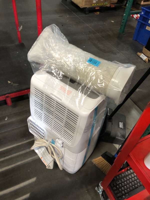 Photo 2 of ***USED - MISSING PARTS - SEE COMMENTS***
BLACK+DECKER Air Conditioner, 14,000 BTU Air Conditioner Portable for Room up to 700 Sq. Ft., 3-in-1 AC Unit, Dehumidifier, & Fan, Portable AC with Installation Kit & Remote Control White - 14,000 BTU 1 Count (Pac