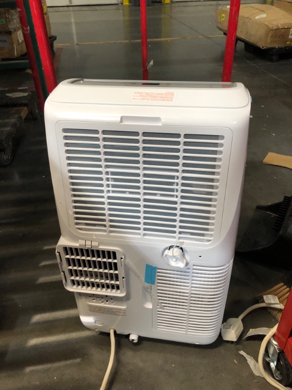 Photo 4 of ***USED - MISSING PARTS - SEE COMMENTS***
BLACK+DECKER Air Conditioner, 14,000 BTU Air Conditioner Portable for Room up to 700 Sq. Ft., 3-in-1 AC Unit, Dehumidifier, & Fan, Portable AC with Installation Kit & Remote Control White - 14,000 BTU 1 Count (Pac