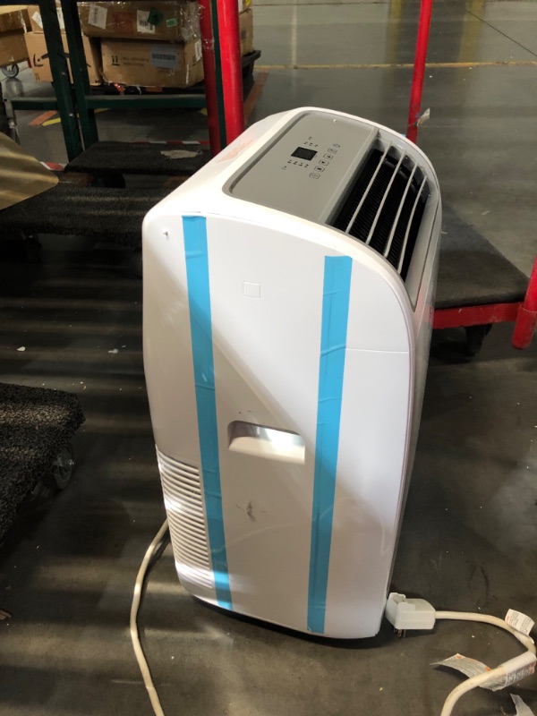 Photo 6 of ***USED - MISSING PARTS - SEE COMMENTS***
BLACK+DECKER Air Conditioner, 14,000 BTU Air Conditioner Portable for Room up to 700 Sq. Ft., 3-in-1 AC Unit, Dehumidifier, & Fan, Portable AC with Installation Kit & Remote Control White - 14,000 BTU 1 Count (Pac