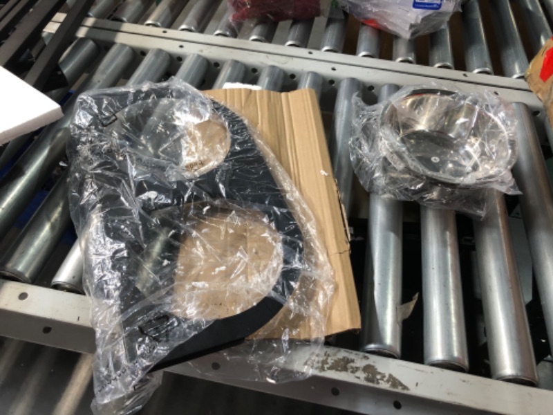 Photo 1 of ***USED - DAMAGED - LIKELY MISSING PARTS - SEE PICTURES***
ROOMTEC Dog Crate Furniture-Style Cages for Large Dogs Indoor Heavy Duty Super Sturdy Dog Kennels with 2 Stainless Steel Bowls (48Inch = Int. dims: 46" W x 29" D x 35.5" H)