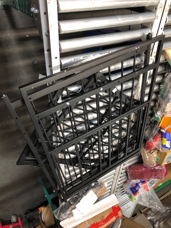 Photo 6 of ***USED - DAMAGED - LIKELY MISSING PARTS - SEE PICTURES***
ROOMTEC Dog Crate Furniture-Style Cages for Large Dogs Indoor Heavy Duty Super Sturdy Dog Kennels with 2 Stainless Steel Bowls (48Inch = Int. dims: 46" W x 29" D x 35.5" H)