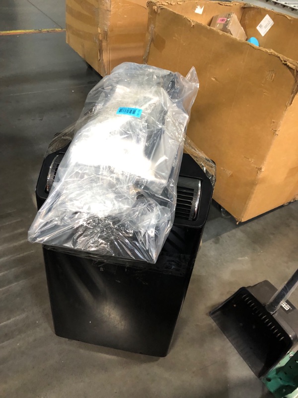 Photo 2 of ***USED - UNTESTED - SEE COMMENTS***
Midea Duo 12,000 BTU (10,000 BTU SACC) High Efficiency Inverter, Ultra Quiet Portable Air Conditioner, Cools up to 450 Sq. Ft., Works with Alexa/Google Assistant, Includes Remote Black 12,000 BTU