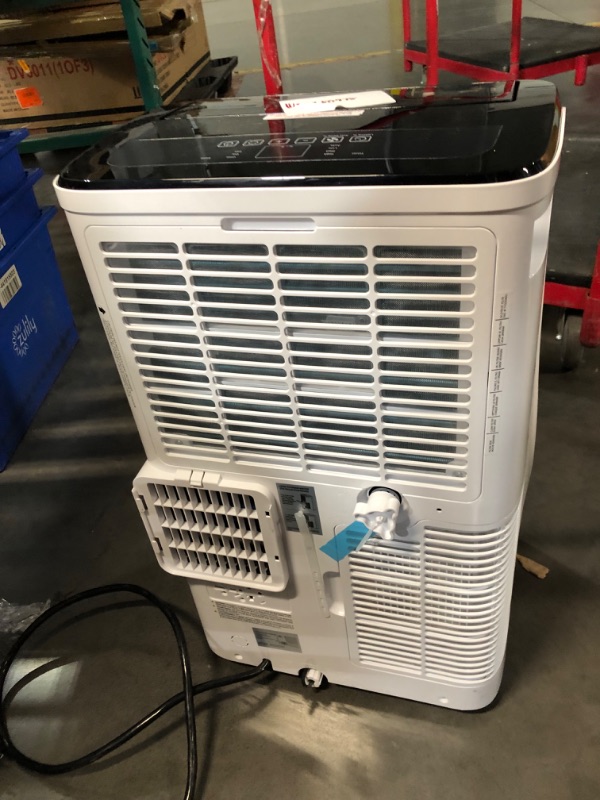 Photo 8 of ***USED - DAMAGED - NO PACKAGING -SEE COMMENTS***
14000 BTU Portable Air Conditioners with Remote Control, 3-in-1 Free Standing Cooling AC Unit with Fan & Dehumidifier, Cools Room up to 700 sq.ft, Smart/Sleep Mode,3 Speed,Auto Swing,24H Timer