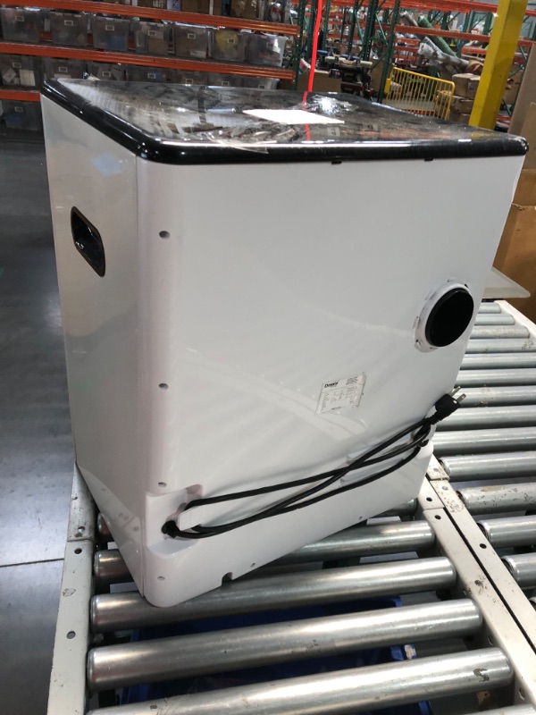 Photo 4 of ***NONREFUNDABLE - THIS SALE FINAL -  PARTS ONLY - SEE COMMENTS***
Dessiz 110V Portable Clothes Dryers 970W Compact Dryer 1.6cu.ft Front Load Stainless Steel Electric Dryers Machine with Exhaust pipe for Apartment,RVs,Dorms, 16.5"D x 19.71"W x 23.4"H