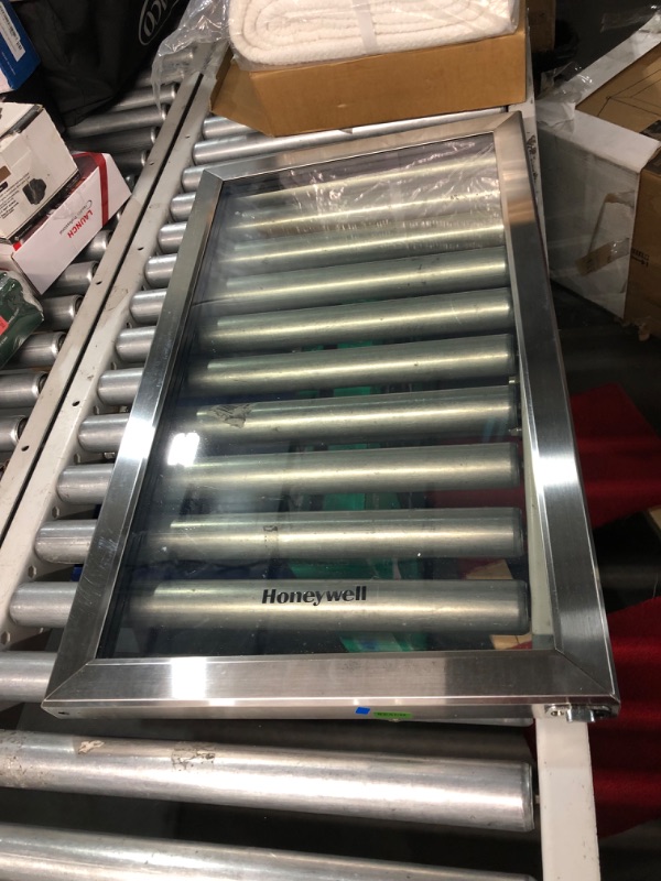 Photo 4 of ***NONREFUNDABLE - THIS SALE FINAL -  PARTS ONLY - SEE COMMENTS***
Honeywell Beverage Refrigerator and Cooler, 115 Can Mini Fridge with Glass Door for Soda Beer or Wine for Office or Bar with Adjustable Removable Shelving