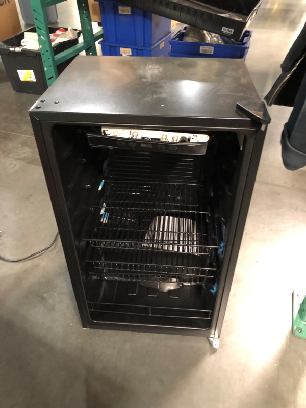 Photo 6 of ***NONREFUNDABLE - THIS SALE FINAL -  PARTS ONLY - SEE COMMENTS***
Honeywell Beverage Refrigerator and Cooler, 115 Can Mini Fridge with Glass Door for Soda Beer or Wine for Office or Bar with Adjustable Removable Shelving